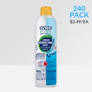 400ml – zytec® All In One Surface Disinfecting BOV Spray