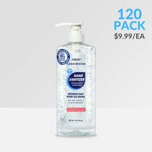 810ml – zytec® Clear Gel Hand Sanitizer