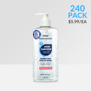 540ml – zytec® Clear Gel Hand Sanitizer