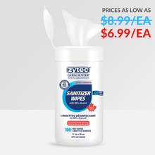 Load image into Gallery viewer, 100 Wipes– zytec® Sanitizer Wipes
